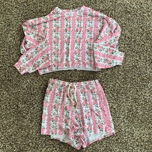 LoveShackFancy x Stripe & Stare Lounge Set